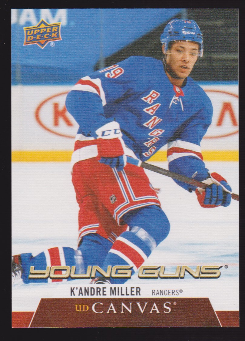 (image for) 2020-21 Upper Deck Canvas #C235 K'Andre Miller Young Guns